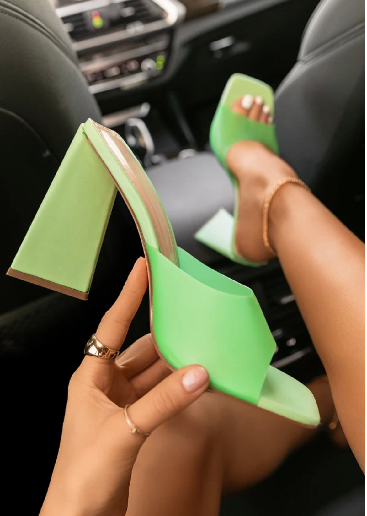 Kiki heels in GREEN